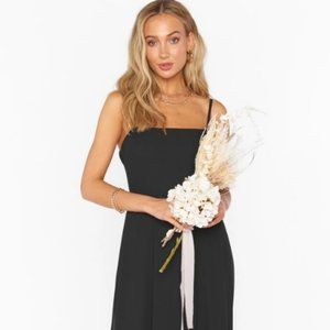 Show Me Your Mumu Lauren Tie Maxi Dress - Back Chiffon